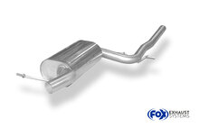 Fox Sportuitlaat VW Jetta 6 voordemper 63,5 mm