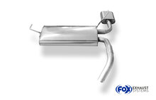 Fox Sportuitlaat Ford Ka achterdemper - 150x70 Type 53