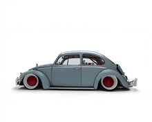 Fox Sportuitlaat VW Beetle achterdemper rechts/links - 2x70 type 12 midden
