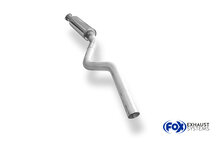 Fox Sportuitlaat Opel Kadett E-CC voordemper - pijpdiameter: 63,5 mm