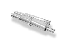 Fox Sportuitlaat Opel Kadett E-CC achterdemper - 2x80 Type 13