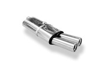 Fox Sportuitlaat Opel Kadett E-CC achterdemper - 2x80 Type 13