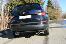 Fox Sportuitlaat Skoda Kodiaq 4x4 achterdemper, rechter/linker uitgang - 2x88x74 type 32 rechts/links