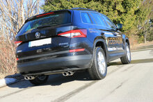 Fox Sportuitlaat Skoda Kodiaq 4x4 achterdemper, rechter/linker uitgang - 2x88x74 type 32 rechts/links