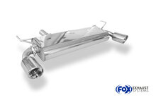 Fox Sportuitlaat Renault Koleos Diesel Achterdemper dwarsuitgang rechts/links - 1x100 Type 17 rechts/links