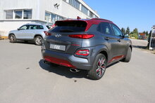 Fox Sportuitlaat Hyundai Kona 2WD Ironman achterdemper, rechter/linker uitlaat - 160x90 type 38 rechts/links