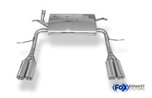 Fox Sportuitlaat Renault Laguna II B74 - Achterdemper Sedan Rechts/Links Uitgang - 2x76 Type 13 Rechts/Links
