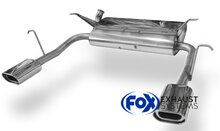 Fox Sportuitlaat Renault Laguna II B74 - Achterdemper Sedan Rechts/Links Uitlaat - 160x80 Type 53 Rechts/Links