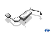 Fox Sportuitlaat Mitsubishi Lancer IV Sedan Achterdemper - 160x80 Type 53