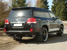 Fox Sportuitlaat Toyota Landcruiser J20 - Diesel Achterdemper rechts/links - 140x90 Type 44 rechts/links