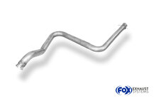 Fox Sportuitlaat Saab 9-3 - YS3 Vervangingspijp voor de voordemper