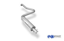 Fox Sportuitlaat Saab 9-3 - YS3 voordemper