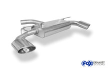 Fox Sportuitlaat Achterdemper Seat Leon 5F Cupra, uitlaat rechts/links - 160x90 type 38 rechts/links