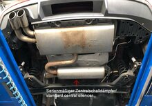 Fox Sportuitlaat Seat Leon 5F - Stijve achteras, achterdemper, uitlaat rechts/links - 1x100 type 25 rechts/links voor Rieger bumper