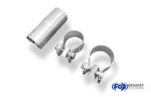 Fox Sportuitlaat Seat Leon 5F ST - Stijve achteras, vervangingspijp voor de voordemper