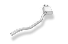 Fox Sportuitlaat Seat Leon 5F ST - Achterdemper met starre achteras - 2x90 Type 16