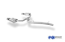 Fox Sportuitlaat Seat Leon 5F ST 4x4 - Cupra 300 met OPF half uitlaatsysteem van OPF - 160x90 Type 38 rechts/links