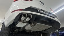 Fox Sportuitlaat Seat Leon 5F ST - Achterdemper met starre achteras - 2x90 Type 25