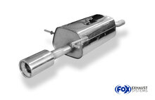 Fox Sportuitlaat Dacia Logan Sedan Benzine Achterdemper Enkelzijdig - 1x90 Type 13