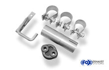 Fox Sportuitlaat Dacia Logan Sedan Benzine Achterdemper Enkelzijdig - 1x90 Type 13