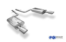 Fox Sportuitlaat Lexus LS 430 achterdemper, rechter/linker uitlaat - 115x85 type 33 rechts/links