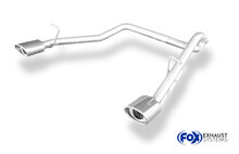 Fox Sportuitlaat Daihatsu Materia uitlaatspruitstuk rechts/links - 115x85 Type 33 rechts/links