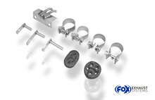 Fox Sportuitlaat Achterdemper rechts/links voor Ford Escape/Maverick Type 1N2/Mazda Tribute EP2 - 115x85 Type 33 rechts/links