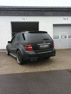 Fox Sportuitlaat Mercedes M-Klasse Type W164 Achterdemper Rechts/Links - 2x115x85 Type 44 Rechts/Links