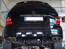 Fox Sportuitlaat Mercedes M-Klasse ML63 - W164 Achterdemper Rechts/Links - 2x115x85 Type 44 Rechts/Links