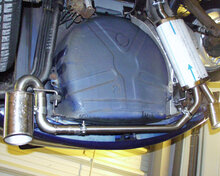 Fox Sportuitlaat Renault Megane I - Type BA/ EA/ JA Achterdemper, rechter/linker uitlaat - 115x85 Type 32 rechts/links