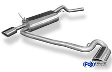Fox Sportuitlaat Renault Megane I - Type BA/ EA/ JA Achterdemper, rechter/linker uitlaat - 115x85 Type 32 rechts/links
