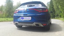 Fox Sportuitlaat Renault Megane IV GT achter- en voordemper - 1x50 Type 10 niet zichtbaar rechts/links