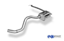 Fox Sportuitlaat Renault Megane IV GT achterdemper - 1x50 type 10 niet zichtbaar rechts/links