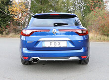 Fox Sportuitlaat Renault Megane IV Grandtour einddemper - 140x90 Type 32