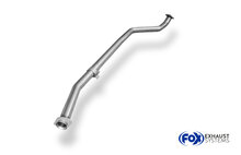 Fox Sportuitlaat Nissan Micra K12 - U1 Vervangingspijp voor de voordemper voor modellen met chassisnummer U1