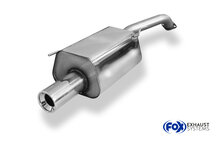 Fox Sportuitlaat Nissan Micra K12 voor modellen zonder flens achterdemper - 1x90 Type 13