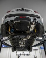 Fox Sportuitlaat Nissan Micra K14 N Achterdemper - 1x90 Type 25 Zwart Ge&euml;mailleerd