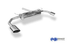 Fox Sportuitlaat Opel Mokka 4x4 &amp; 4x2 Achterdemper Rechts/Links - 115x85 Type 38 Rechts/Links
