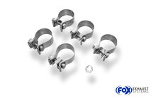 Fox Sportuitlaat Opel Mokka 4x4 &amp; 4x2 Achterdemper Rechts/Links - 115x85 Type 38 Rechts/Links