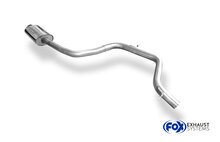 Fox Sportuitlaat Ford Mondeo 4 - 2.0 en 2.5 liter voor de uitlaatdemper