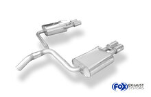Fox Sportuitlaat Ford Mondeo 4 Turnier (stationwagen) - 2.5l achterdemper rechts/links - 2x80 type 13 rechts/links