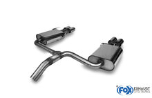 Fox Sportuitlaat Ford Mondeo 4 Sedan 2.5L Achterdemper Rechts/Links - 2x80 Type 13 Rechts/Links