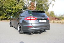 Fox Sportuitlaat Mondeo 5 Hatchback/Stationwagen/Sedan Achterdemper dwarsuitgang rechts/links - 115x85 Type 38 rechts/links