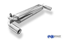 Fox Sportuitlaat Toyota MR2 Type W1 achterdemper, dwarsuitlaat rechts/links - 1x90 Type 13 rechts/links