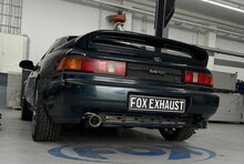 Fox Sportuitlaat Toyota MR2 Type W2 achterdemper, dwarsuitlaat rechts/links - 1x90 Type 25 rechts/links