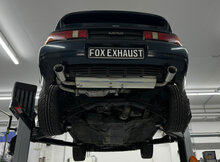Fox Sportuitlaat Toyota MR2 Type W2 achterdemper, dwarsuitlaat rechts/links - 1x90 Type 25 rechts/links