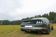 Fox Sportuitlaat Ford Mustang Coup&eacute; &amp; Cabriolet - Achterdemper 4-cilinder rechts/links - 1x100 type 25 rechts/links