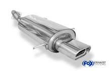 Fox Sportuitlaat Mazda MX3 Type EC achterdemper met tulpvormige uitlaatpijp en flens - 135x80 Type 53