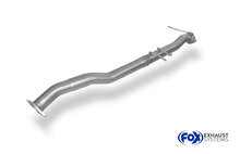 Fox Sportuitlaat Vervangingspijp voor de voordemper van een Mazda MX5 Type NA