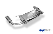 Fox Sportuitlaat Mazda MX5 Type NB Achterdemper Rechts/Links Uitlaat - 1x90 Type 13 Rechts/Links